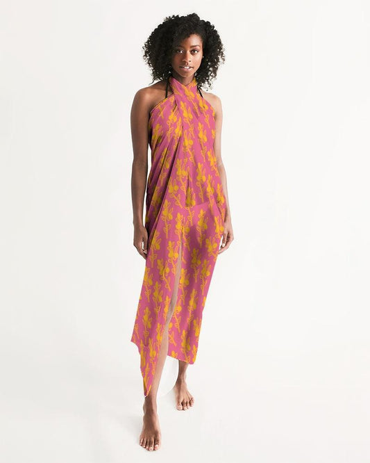 Bushberries in Pink - Swim Cover Up-Philinka Dolby-PaletTheory