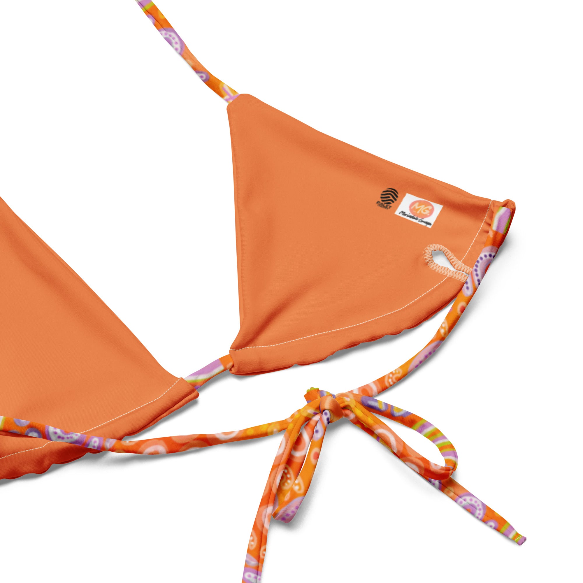 'Children' - Convertible Triangle Bikini Top-Merindah-Gunya-PaletTheory