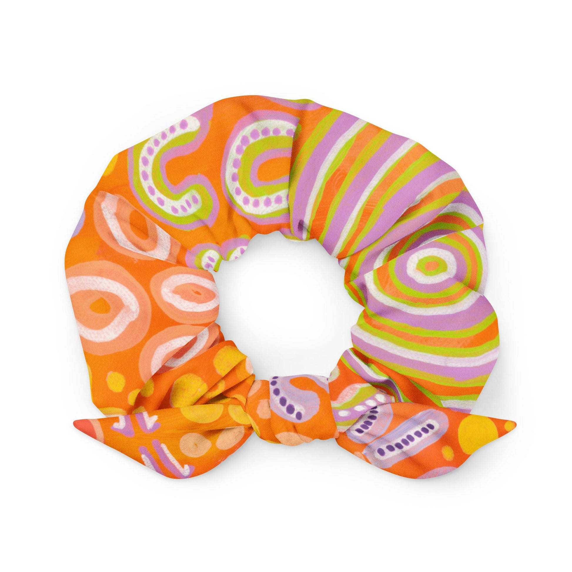 'Children' Recycled Scrunchie - Made of leftover materials-Merindah-Gunya-PaletTheory