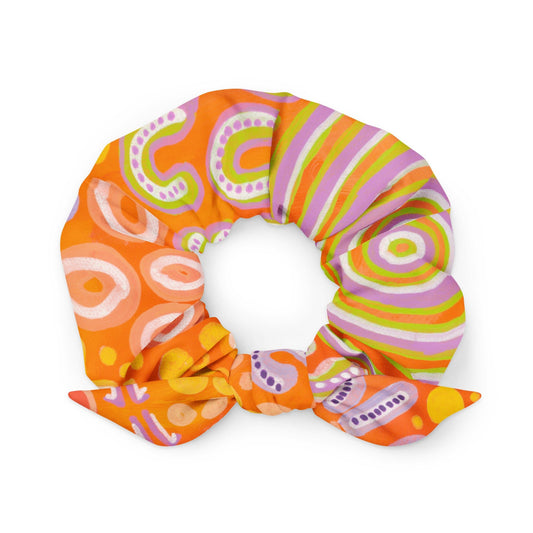 'Children' Recycled Scrunchie - Made of leftover materials-Merindah-Gunya-PaletTheory