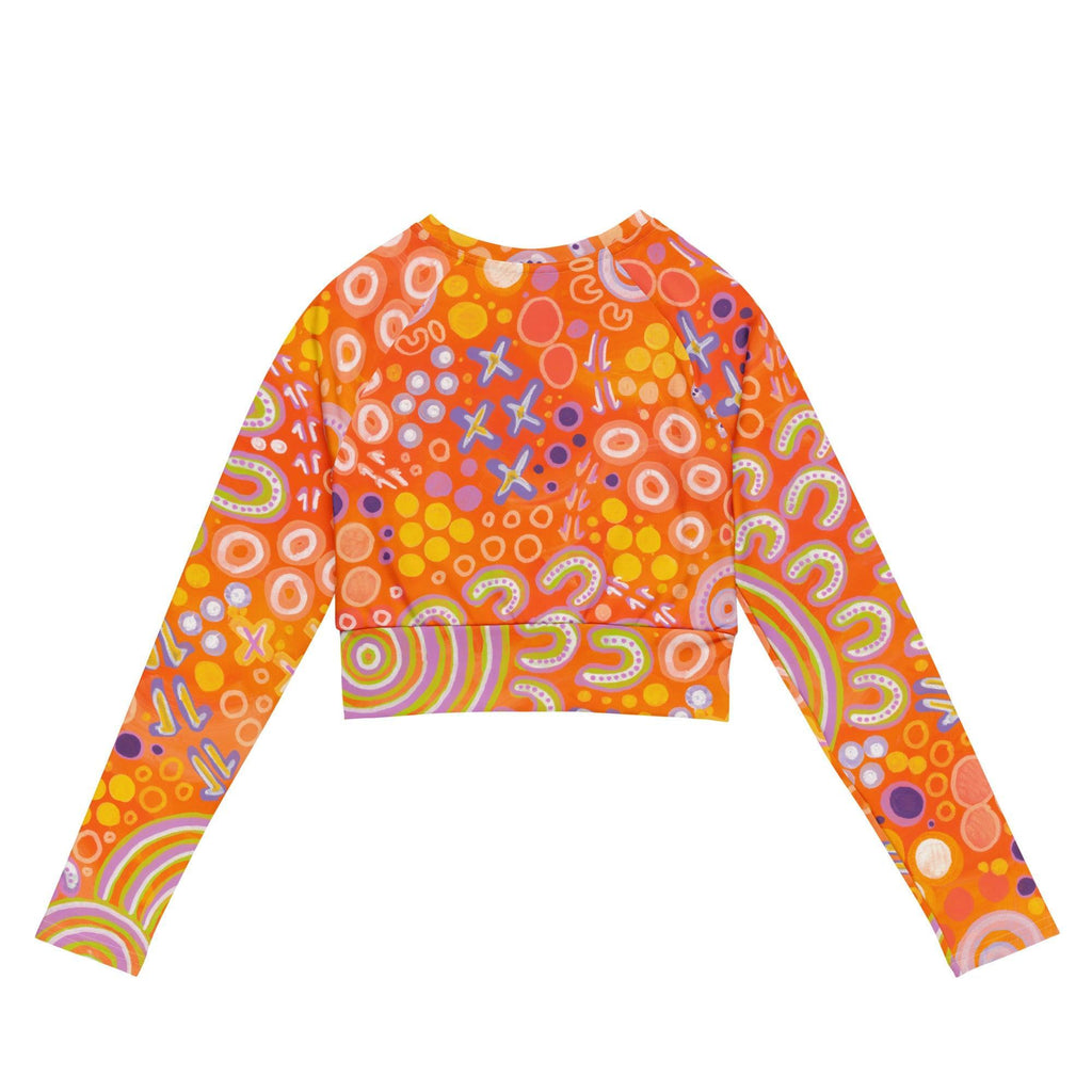 'Children" Women Crop Top Rashie-Merindah-Gunya-PaletTheory