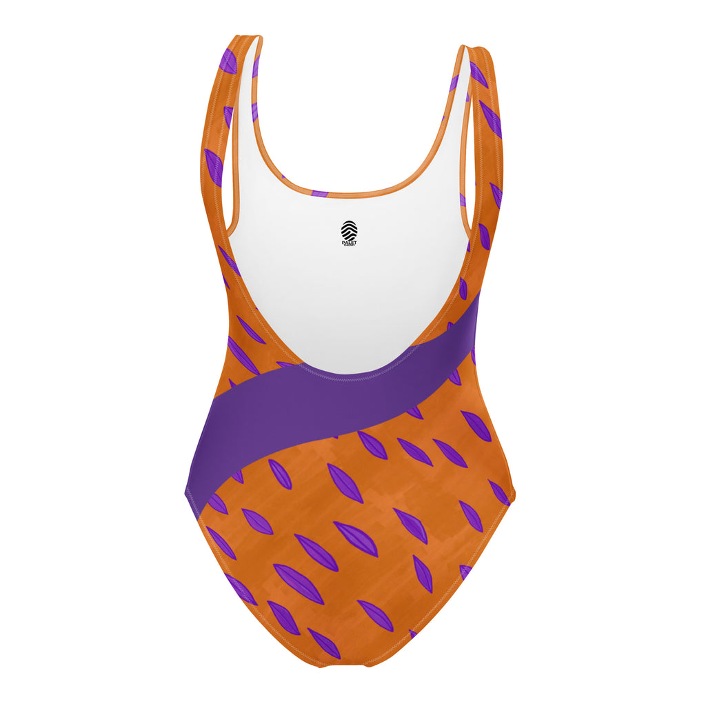 Clam Shells One-Piece Swimsuit-Sarah Bin Hitam-PaletTheory