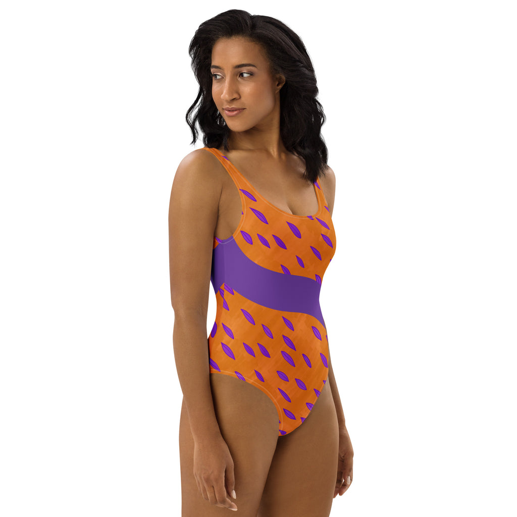 Clam Shells One-Piece Swimsuit-Sarah Bin Hitam-PaletTheory