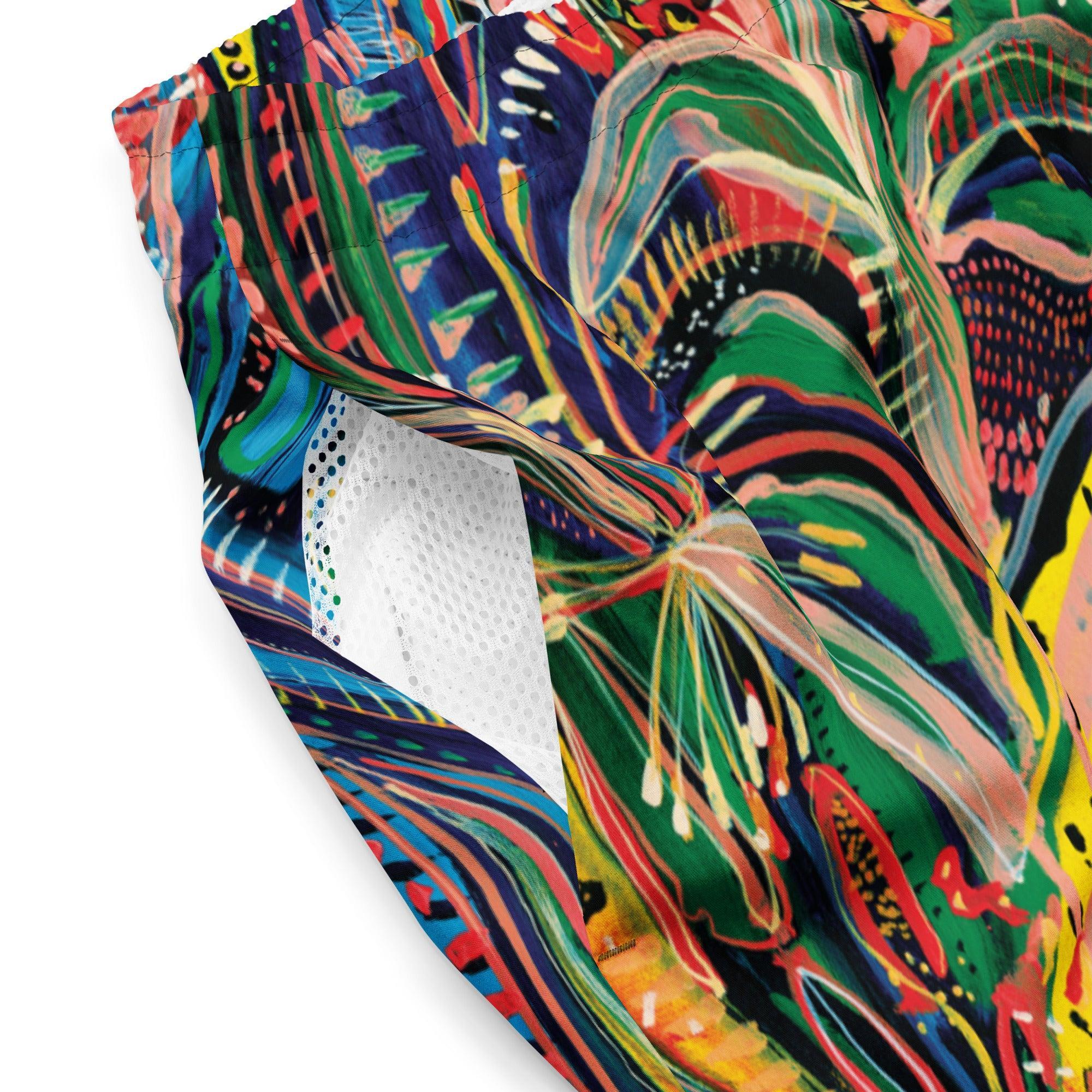 Club Tropicana Men's swim trunks-SALE-Carley Bourne-PaletTheory