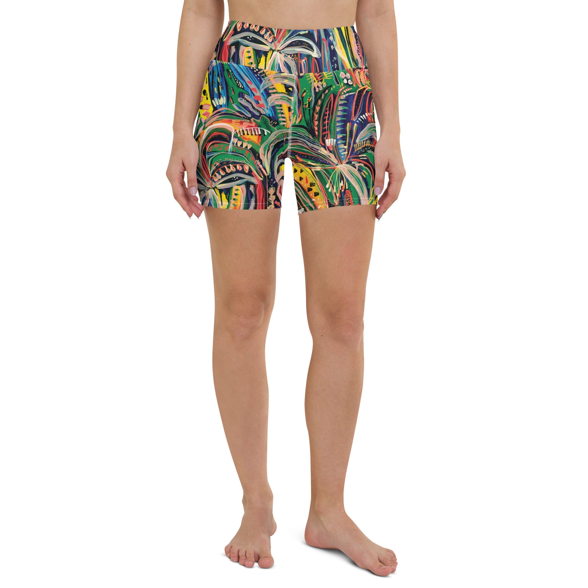 Club Tropicana Swim Shorts-Carley Bourne-PaletTheory