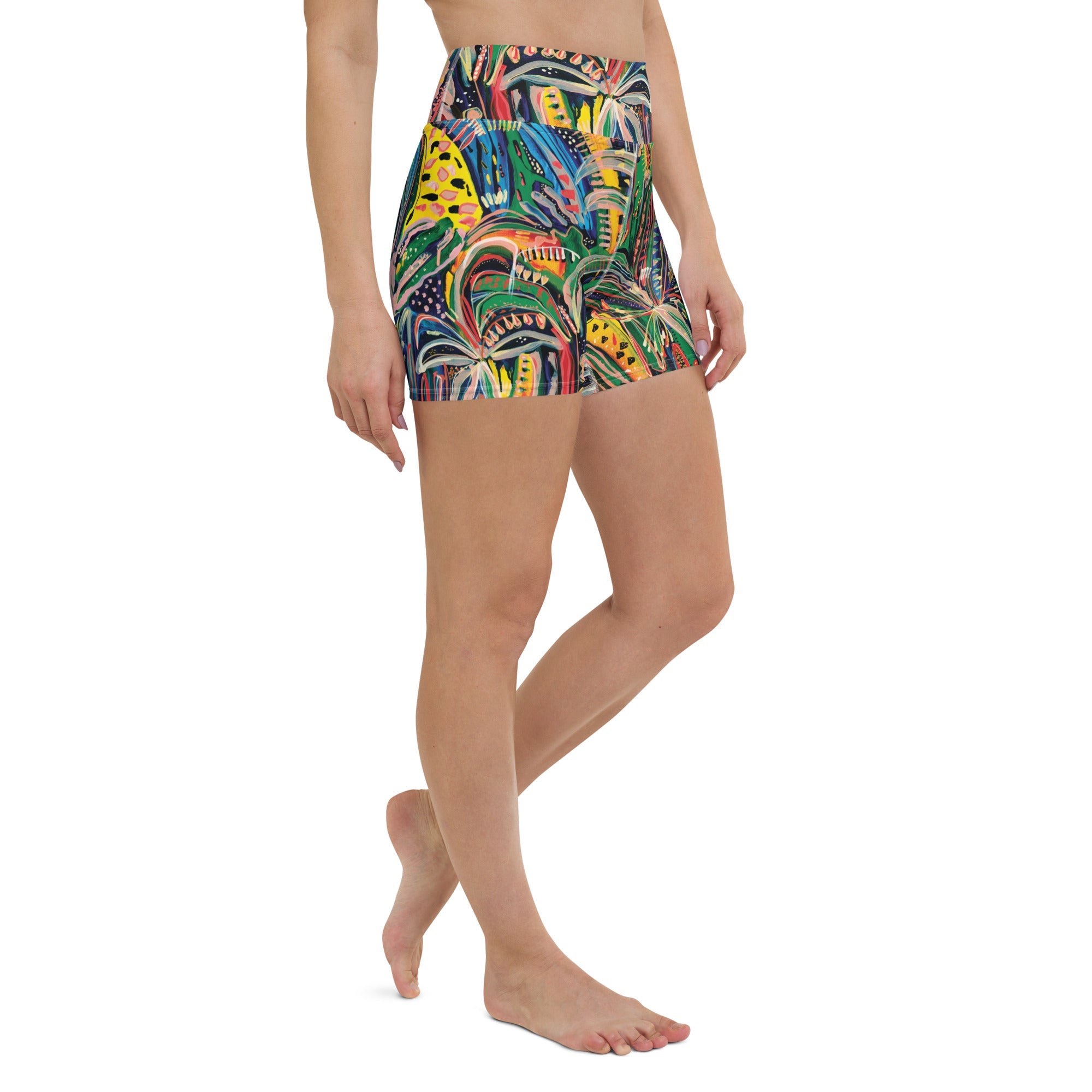 Club Tropicana Swim Shorts-Carley Bourne-PaletTheory