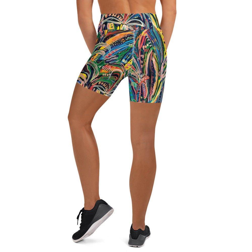 Club Tropicana Swim Shorts-Carley Bourne-PaletTheory