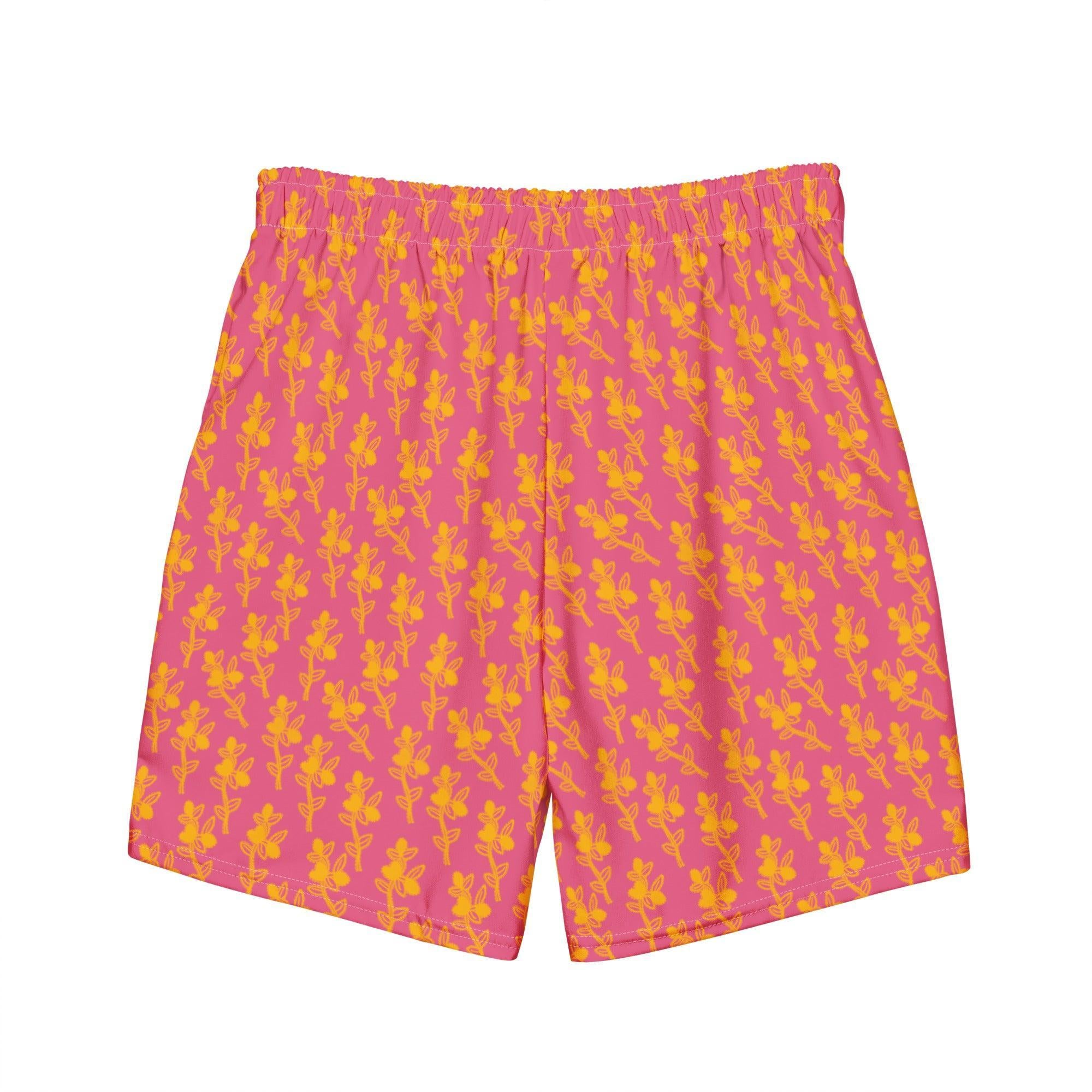 Conkerberry Pink Men Swim Shorts-Philinka Dolby-PaletTheory