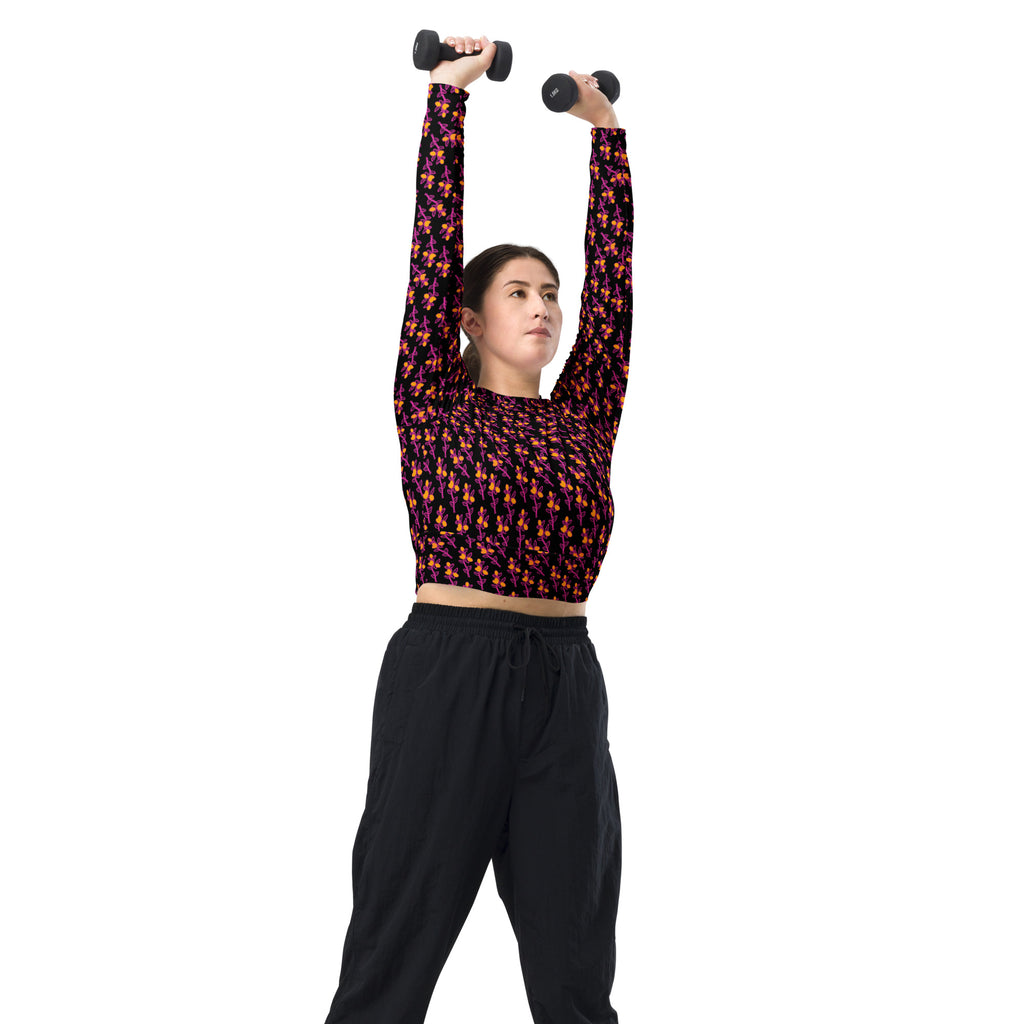 Conkerberry Women Crop Top Rash Guard-Philinka Dolby-PaletTheory