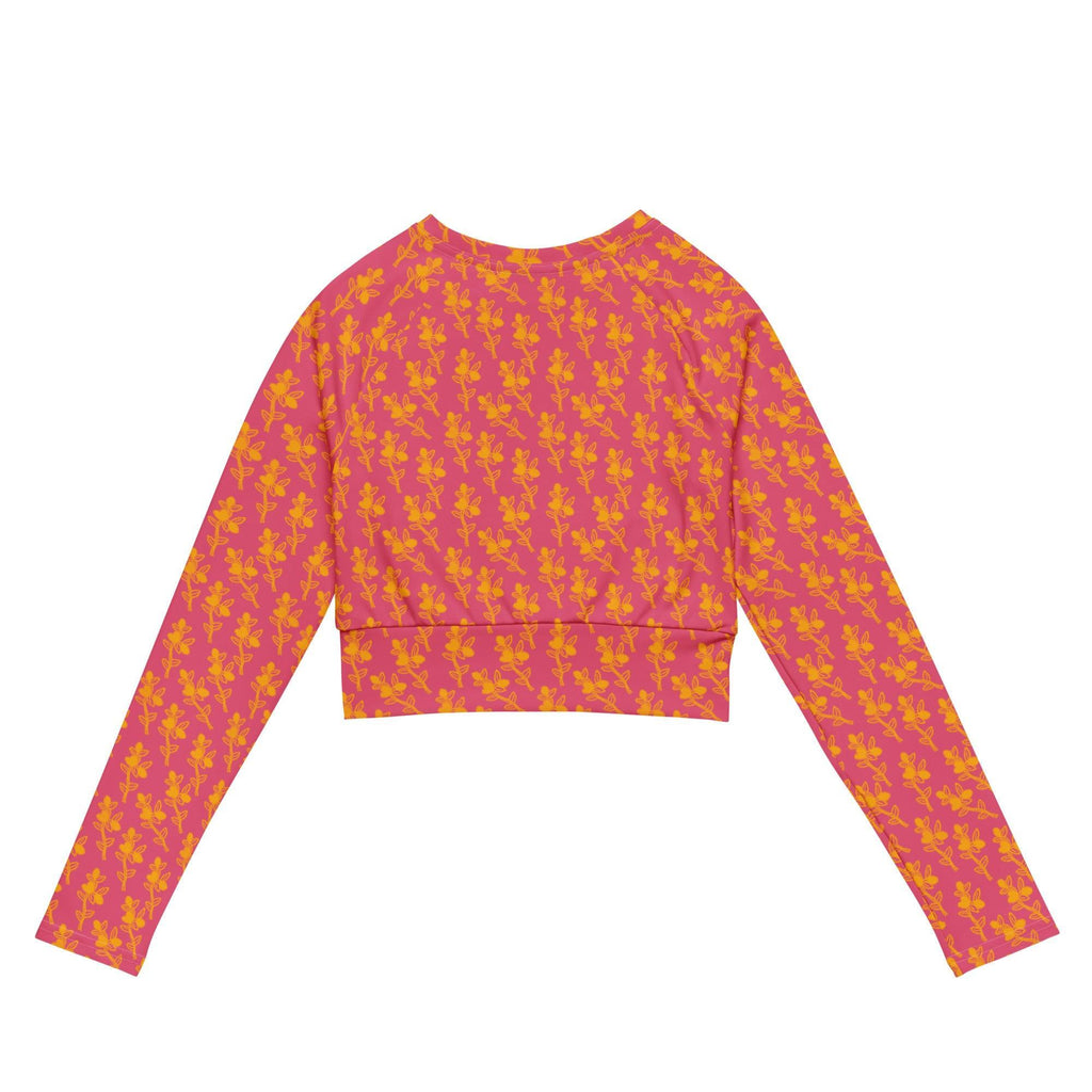 Conkerberry in Pink Crop Top Rashie-Philinka Dolby-PaletTheory