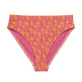 Conkerberry in Pink High-waisted Bikini Bottoms-Philinka Dolby-PaletTheory