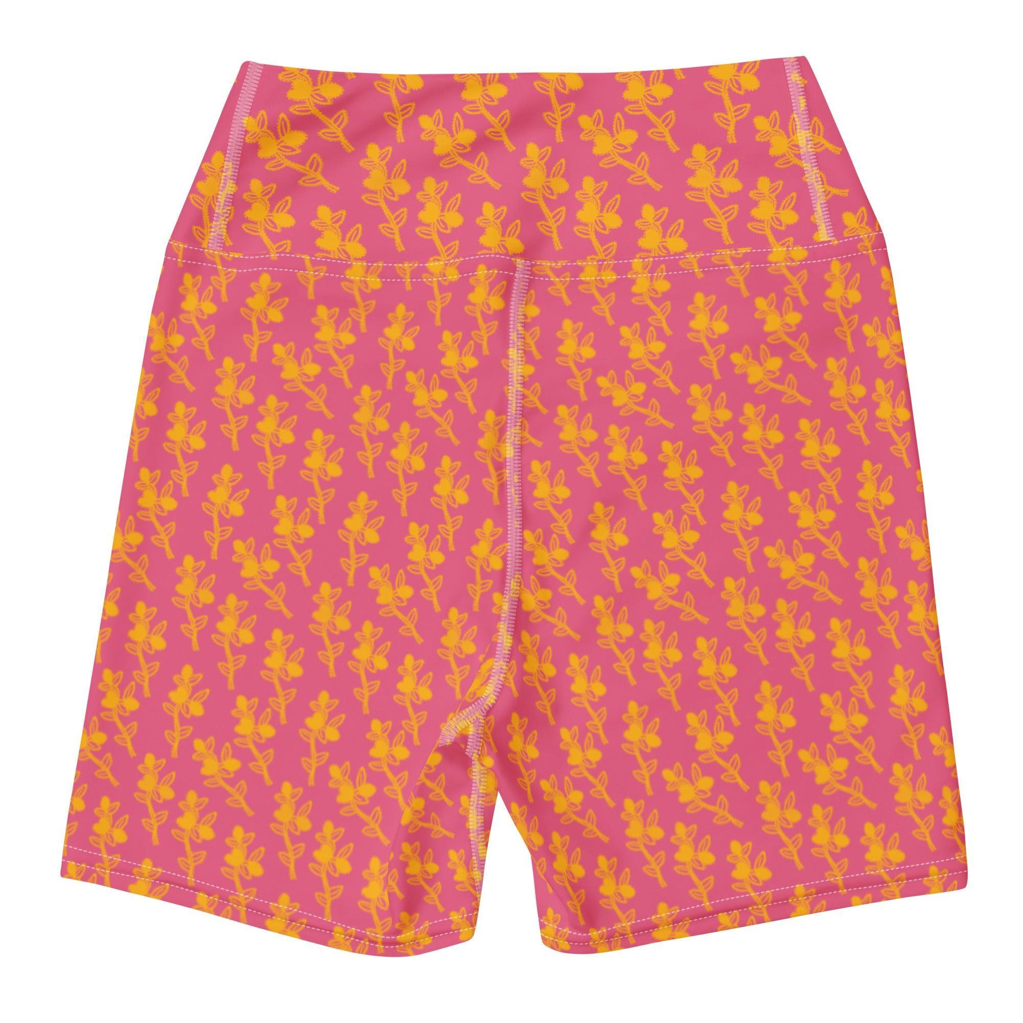 Conkerberry in Pink Swim and Yoga Shorts-Philinka Dolby-PaletTheory