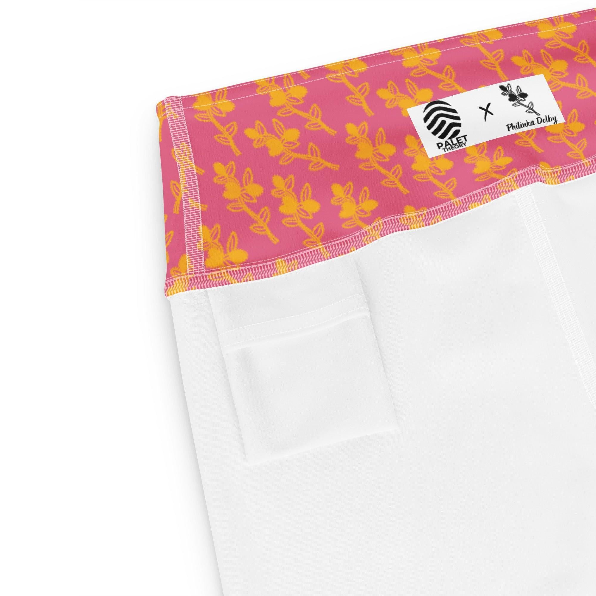 Conkerberry in Pink Swim and Yoga Shorts-Philinka Dolby-PaletTheory