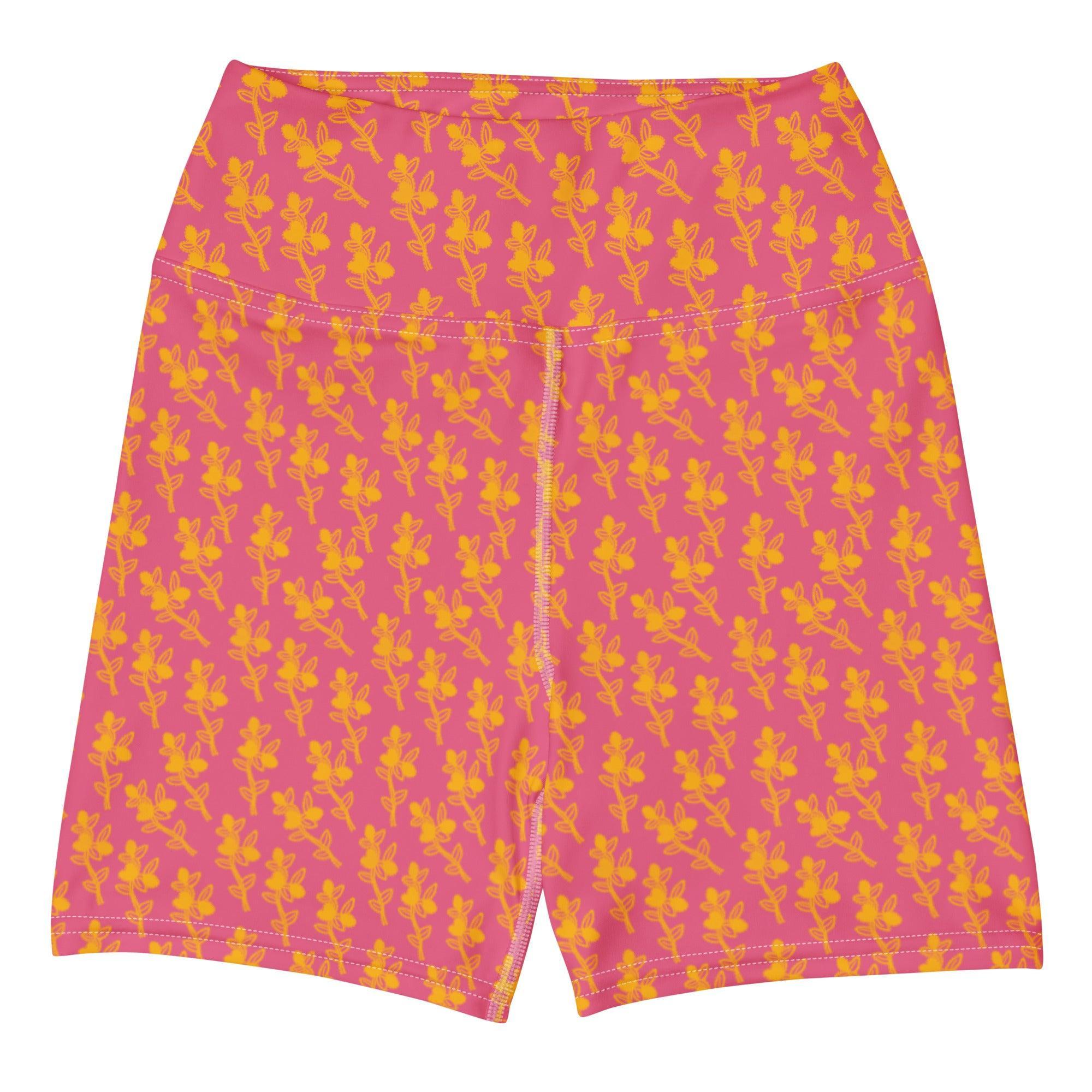 Conkerberry in Pink Swim and Yoga Shorts-Philinka Dolby-PaletTheory