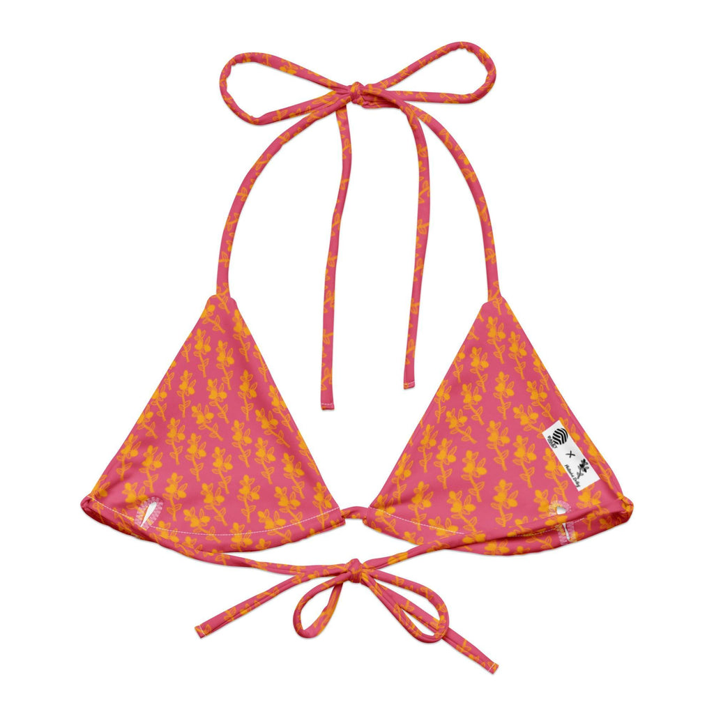 Conkerberry in Pink Triangle bikini top-Philinka Dolby-PaletTheory