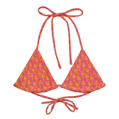 Conkerberry in Pink Triangle bikini top-Philinka Dolby-PaletTheory