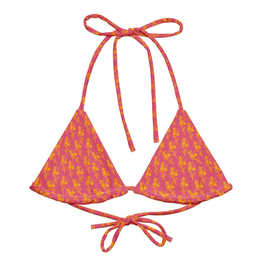Conkerberry in Pink Triangle bikini top-Philinka Dolby-PaletTheory