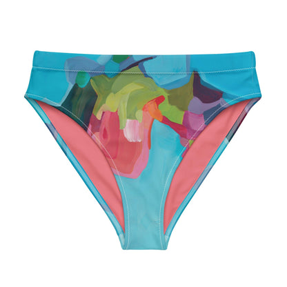 Dip in the Pool - Recycled high-waisted bikini Bottoms-Susannah Bleasby-PaletTheory