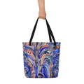 Elecric Summer Large Tote Bag-Carley Bourne-PaletTheory