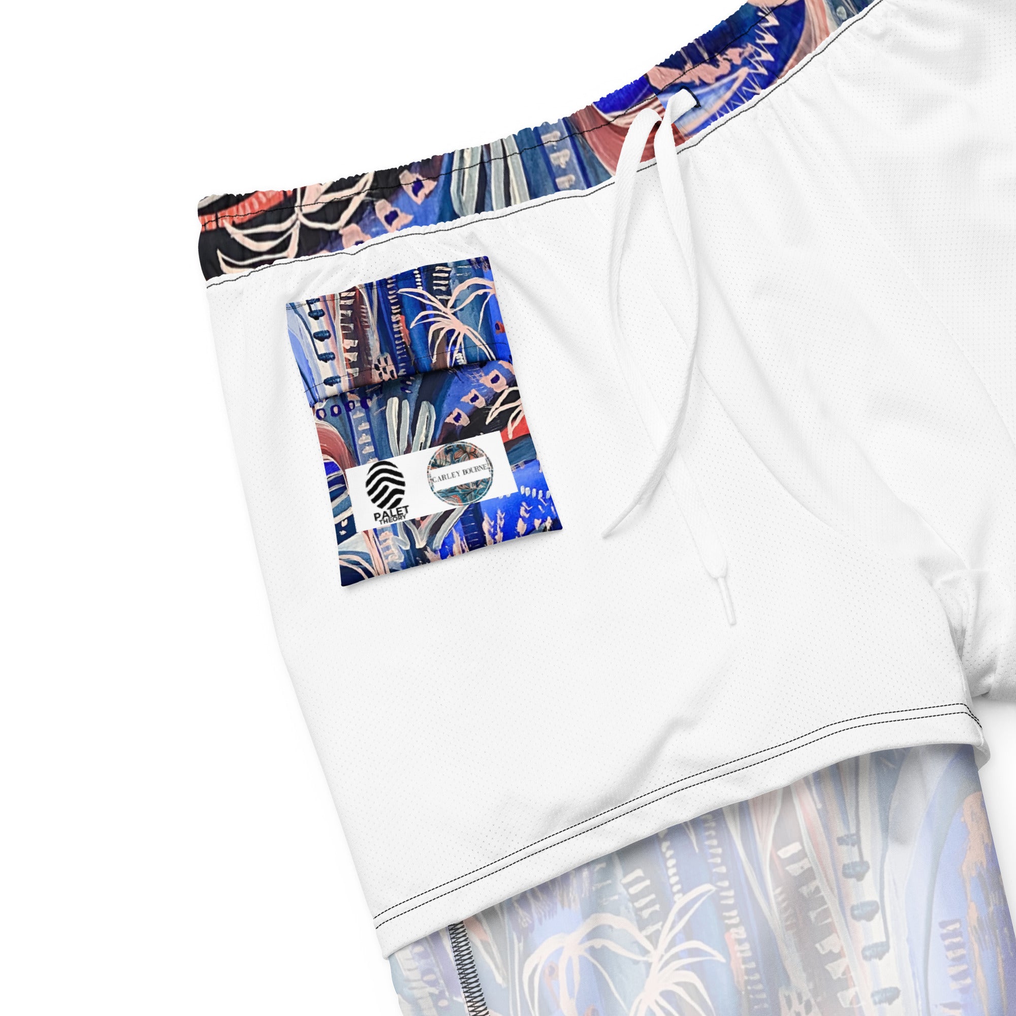 Electric Summer Men's swim trunks-Carley Bourne-PaletTheory