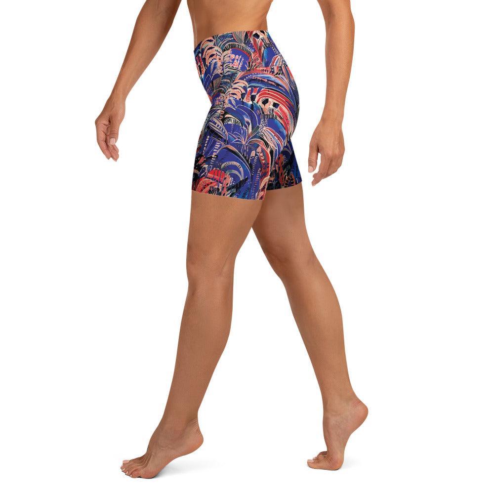 Electric Summer Swim Shorts-Carley Bourne-PaletTheory