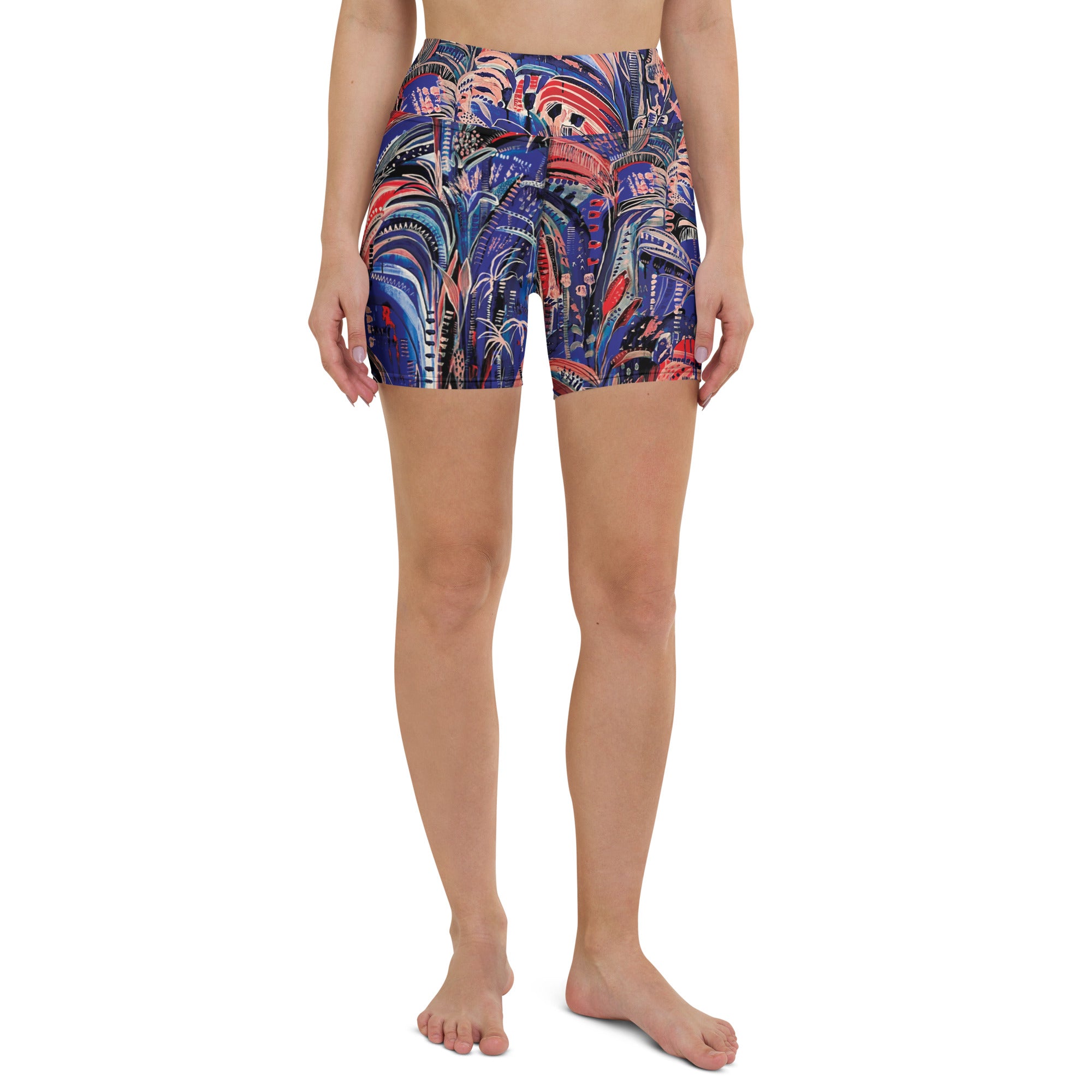 Electric Summer Swim Shorts-Carley Bourne-PaletTheory