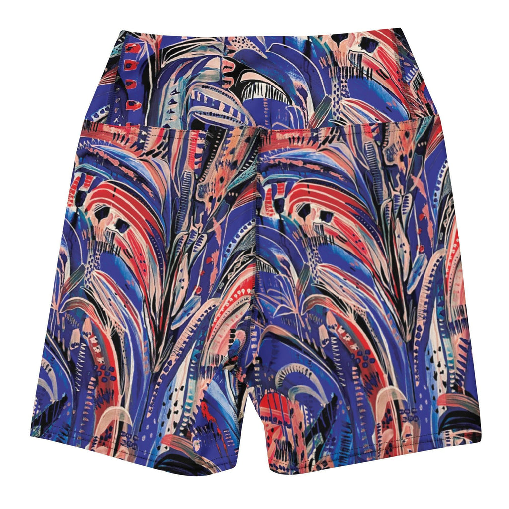 Electric Summer Swim Shorts-Carley Bourne-PaletTheory