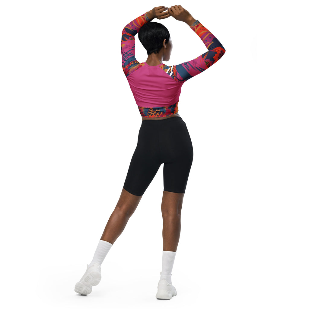 Flashback Crop top Rashguard-PaletTheory-PaletTheory