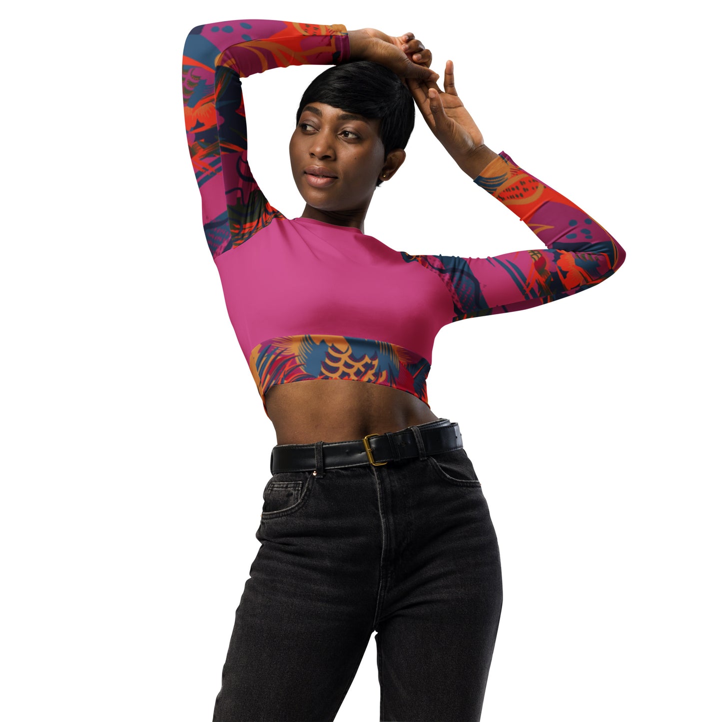 Flashback Crop top Rashguard-PaletTheory-PaletTheory