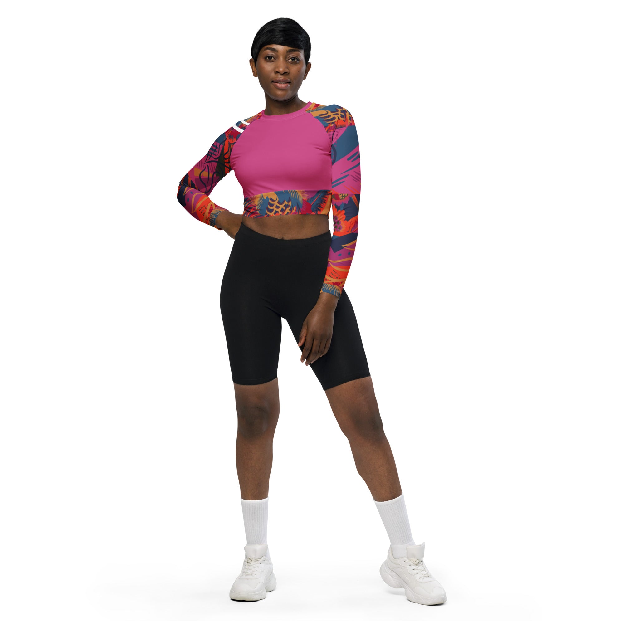 Flashback Crop top Rashguard-PaletTheory-PaletTheory