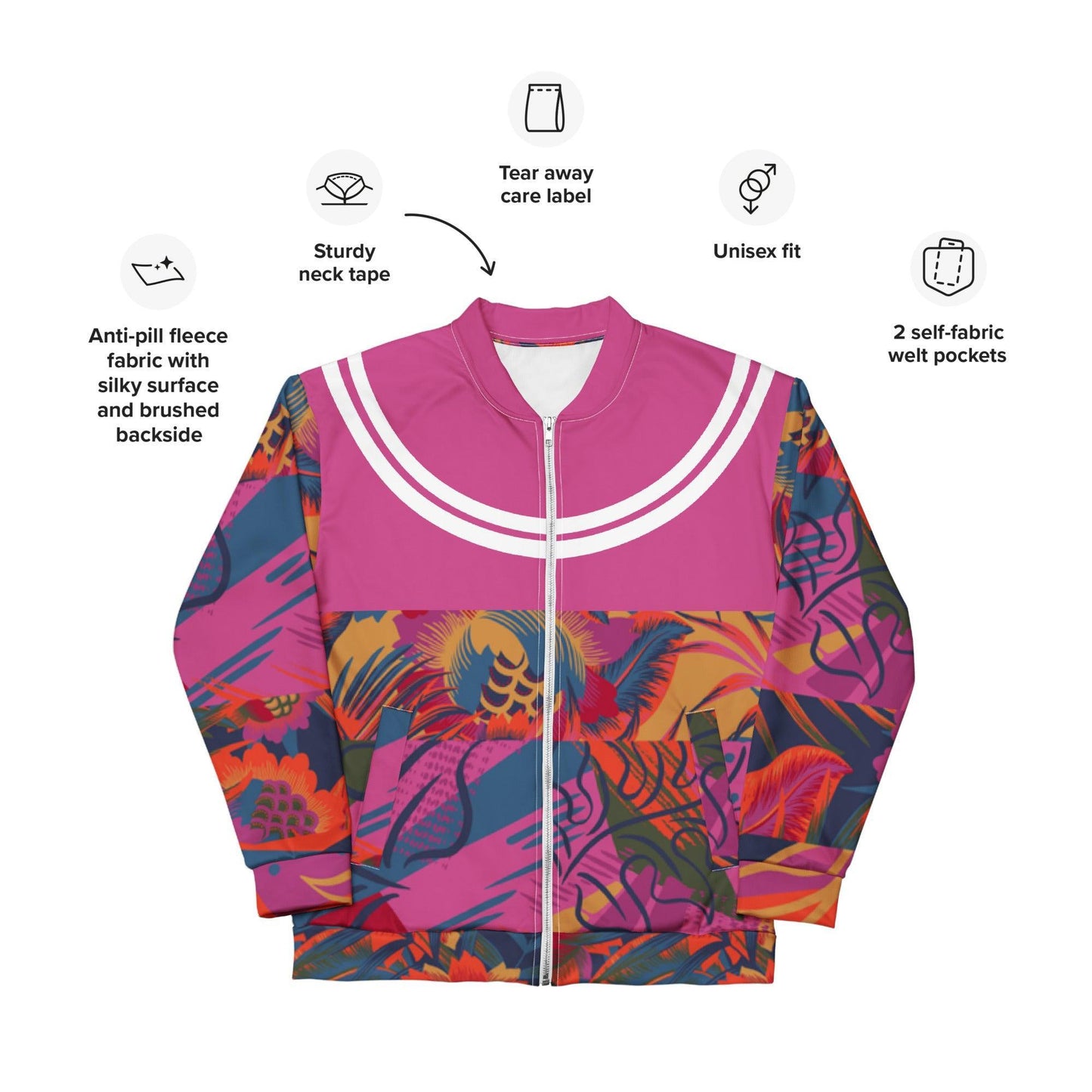 Flashback Unisex Bomber Jacket-PaletTheory-PaletTheory