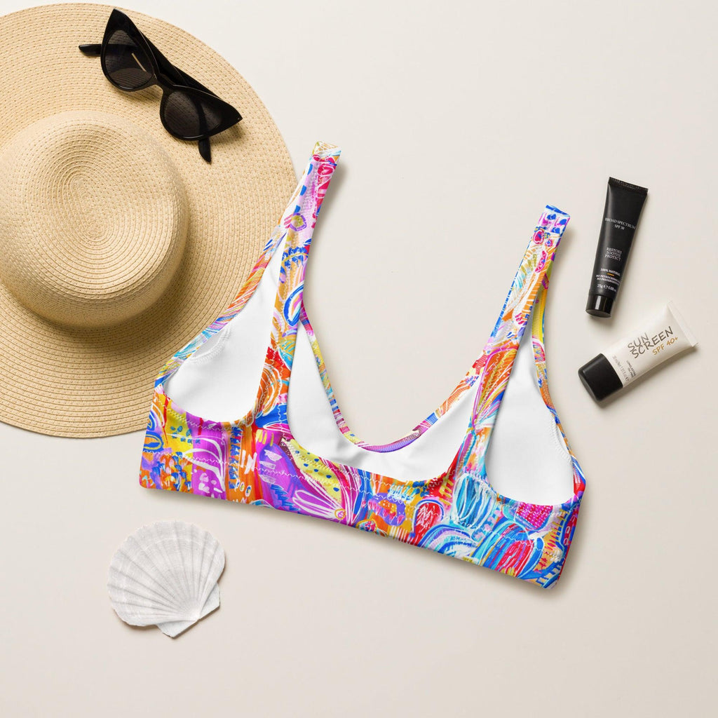 Floral Delight padded bikini top-Carley Bourne-PaletTheory