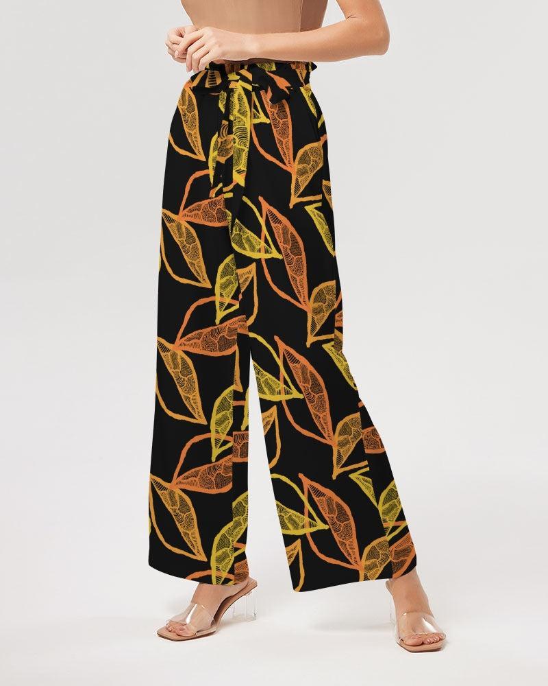 Gold Leaf High-Rise Wide Leg Pants-Jenzahni Waina-PaletTheory
