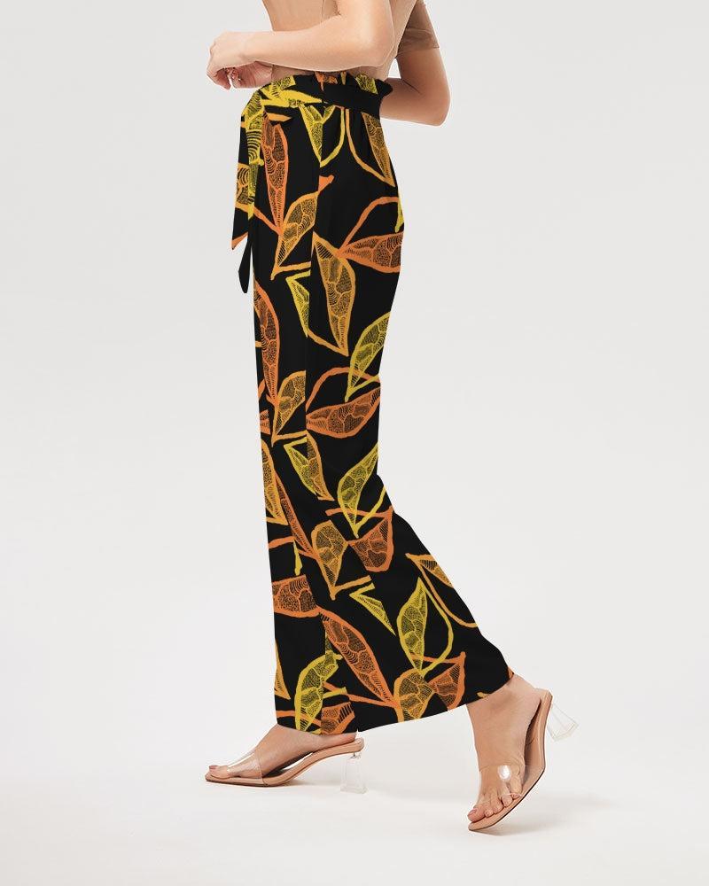 Gold Leaf High-Rise Wide Leg Pants-Jenzahni Waina-PaletTheory