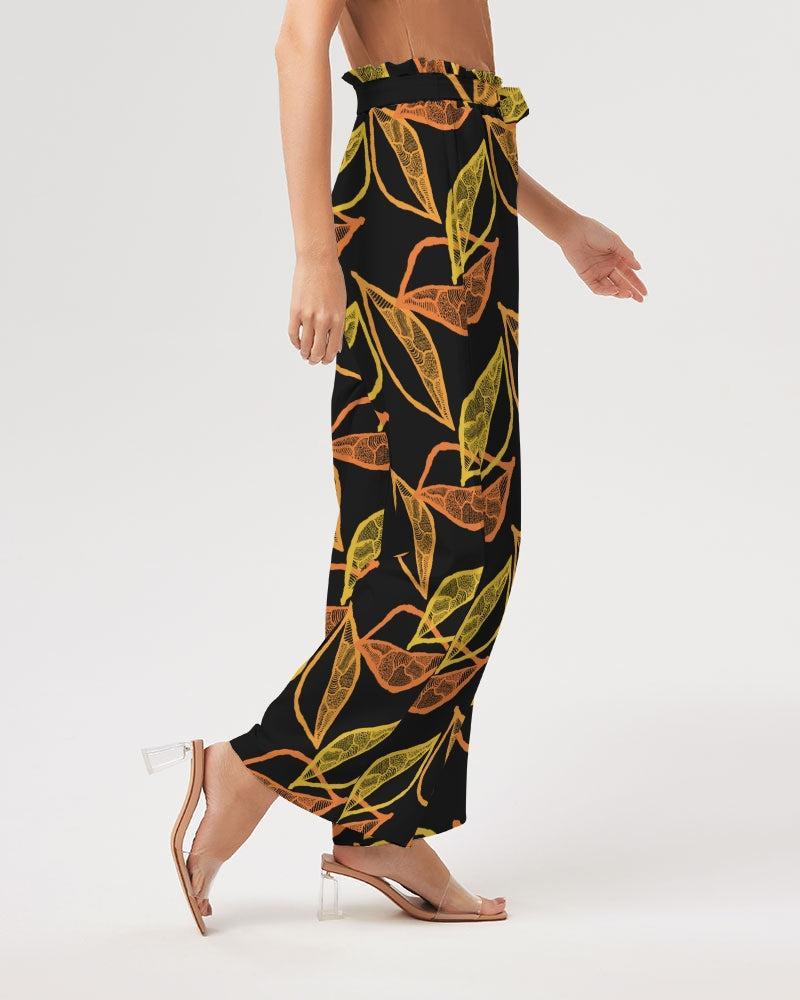 Gold Leaf High-Rise Wide Leg Pants-Jenzahni Waina-PaletTheory