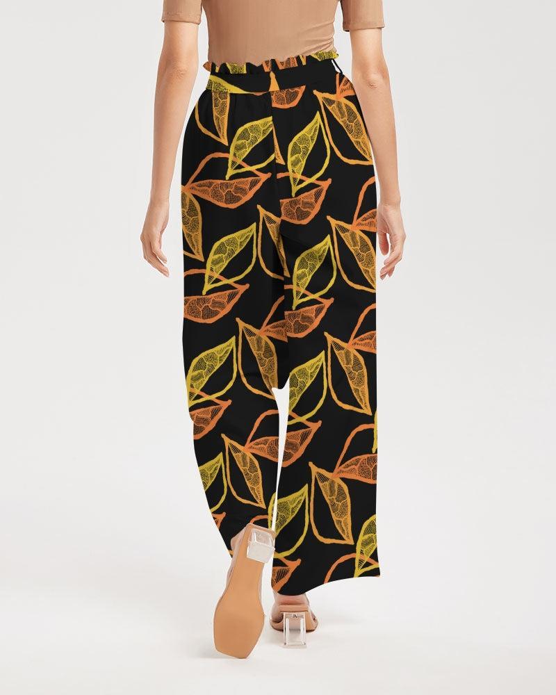 Gold Leaf High-Rise Wide Leg Pants-Jenzahni Waina-PaletTheory