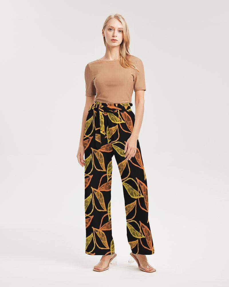 Gold Leaf High-Rise Wide Leg Pants-Jenzahni Waina-PaletTheory