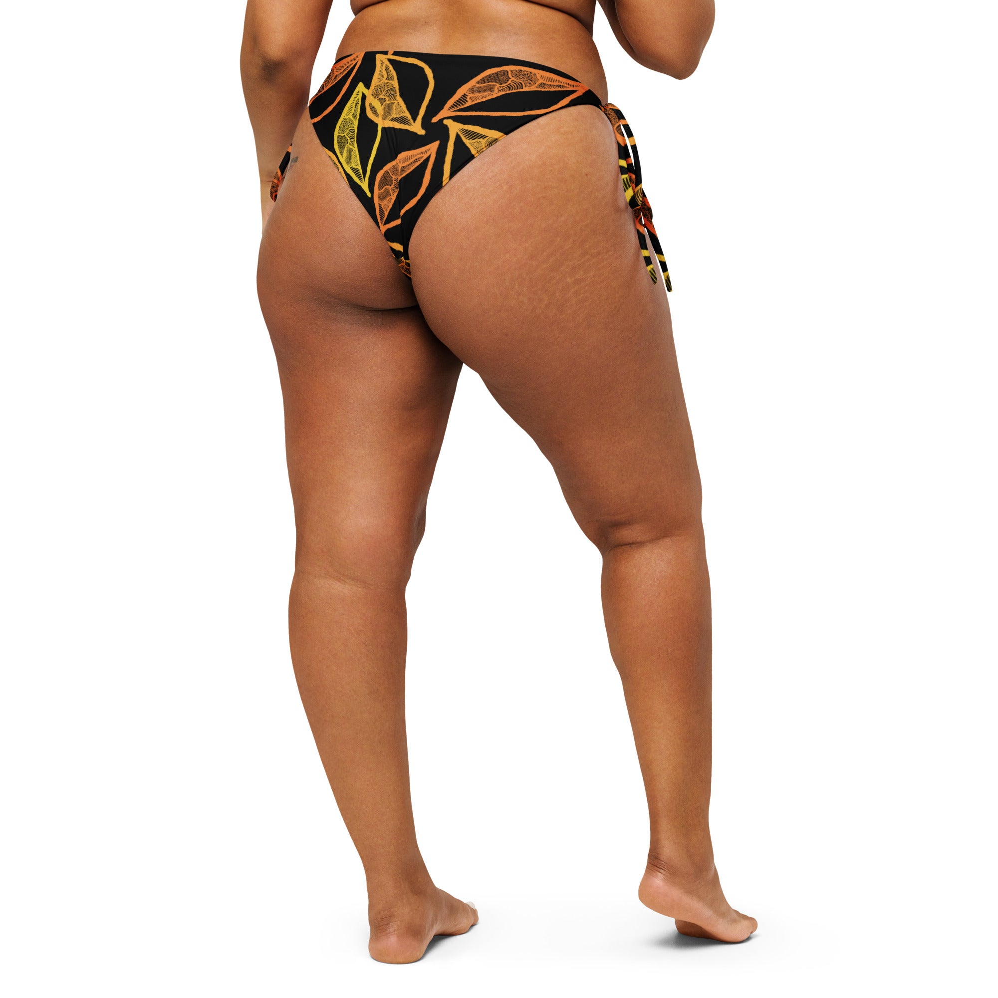 Gold Leaf Tie Side Bottoms-Jenzahni Waina-PaletTheory