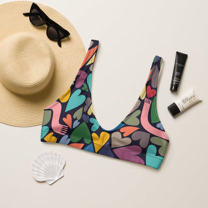 Heart Chase Bralette Swim and Surf Top-Thomas Heinz-PaletTheory
