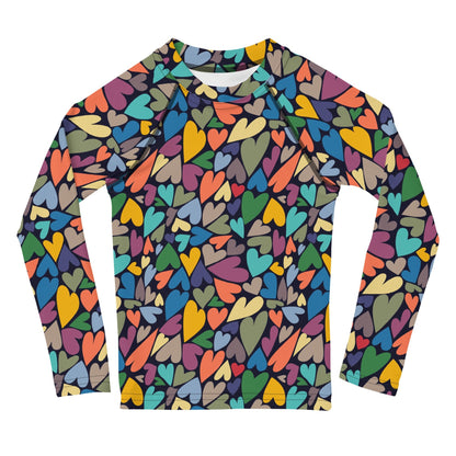 Heart Chase Kids Rash Guard-Thomas Heinz-PaletTheory