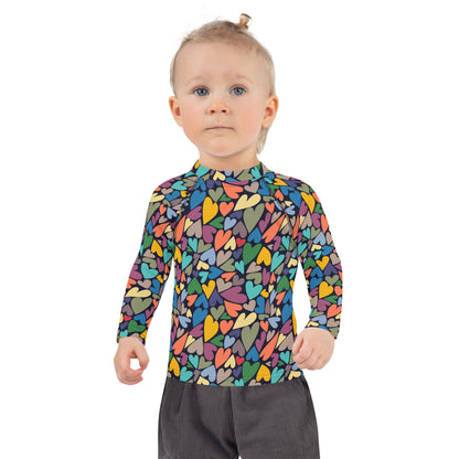 Heart Chase Kids Rash Guard-Thomas Heinz-PaletTheory