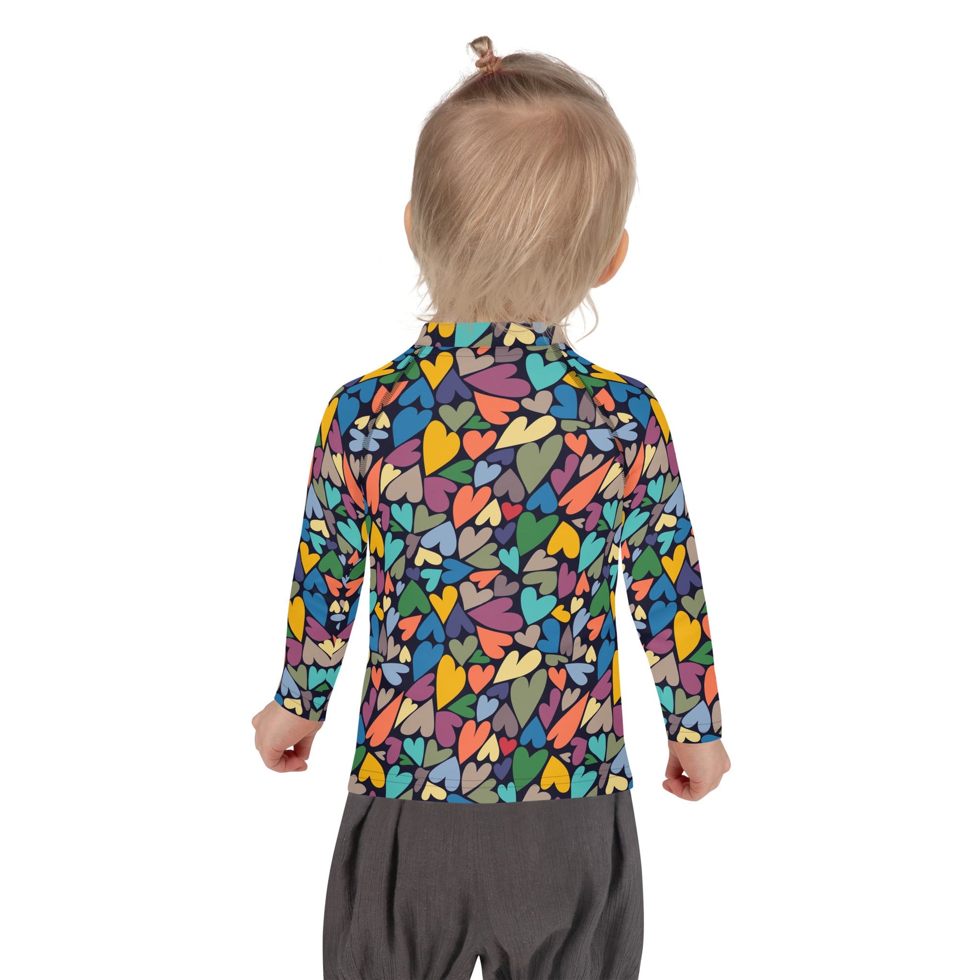 Heart Chase Kids Rash Guard-Thomas Heinz-PaletTheory