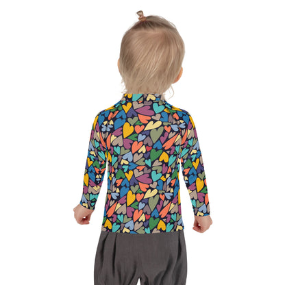Heart Chase Kids Rash Guard-Thomas Heinz-PaletTheory