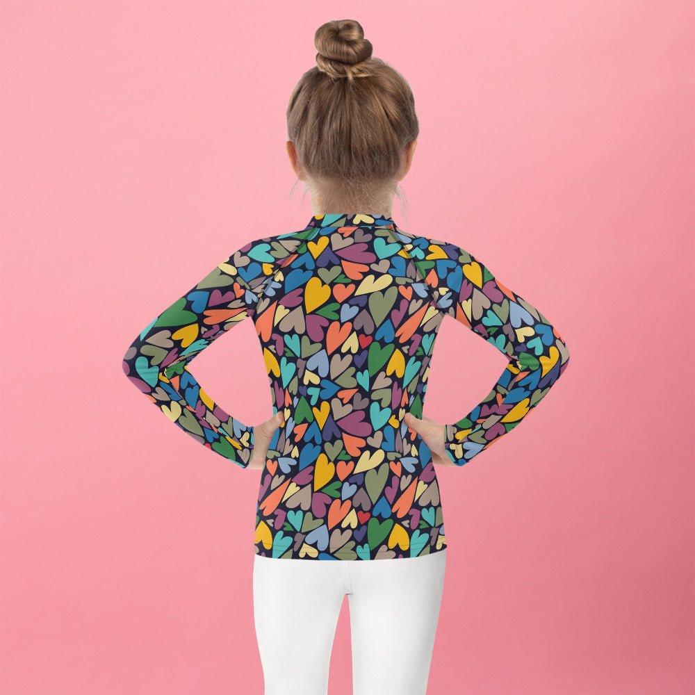 Heart Chase Kids Rash Guard-Thomas Heinz-PaletTheory