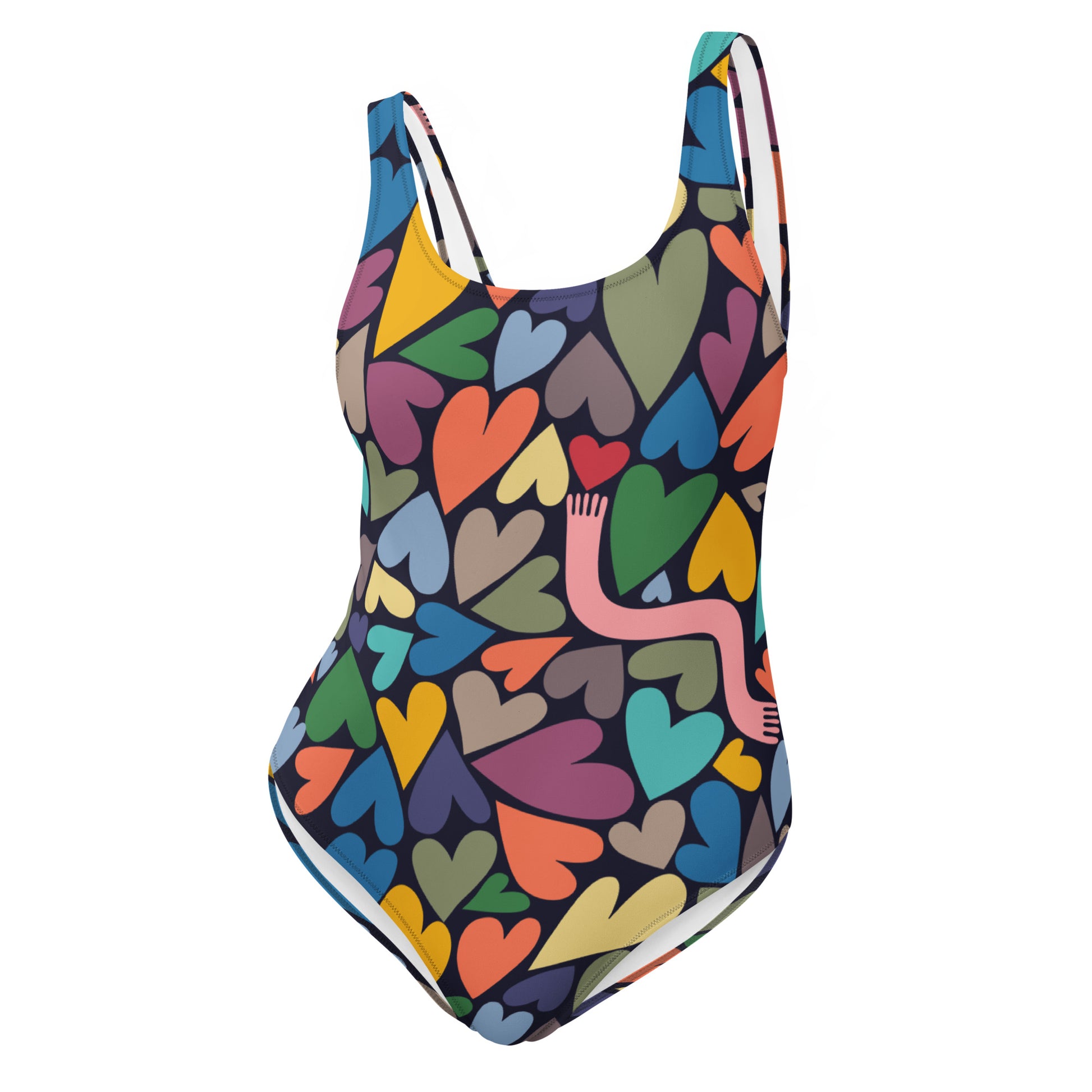 Heart Chase One-Piece Swimsuit-Thomas Heinz-PaletTheory