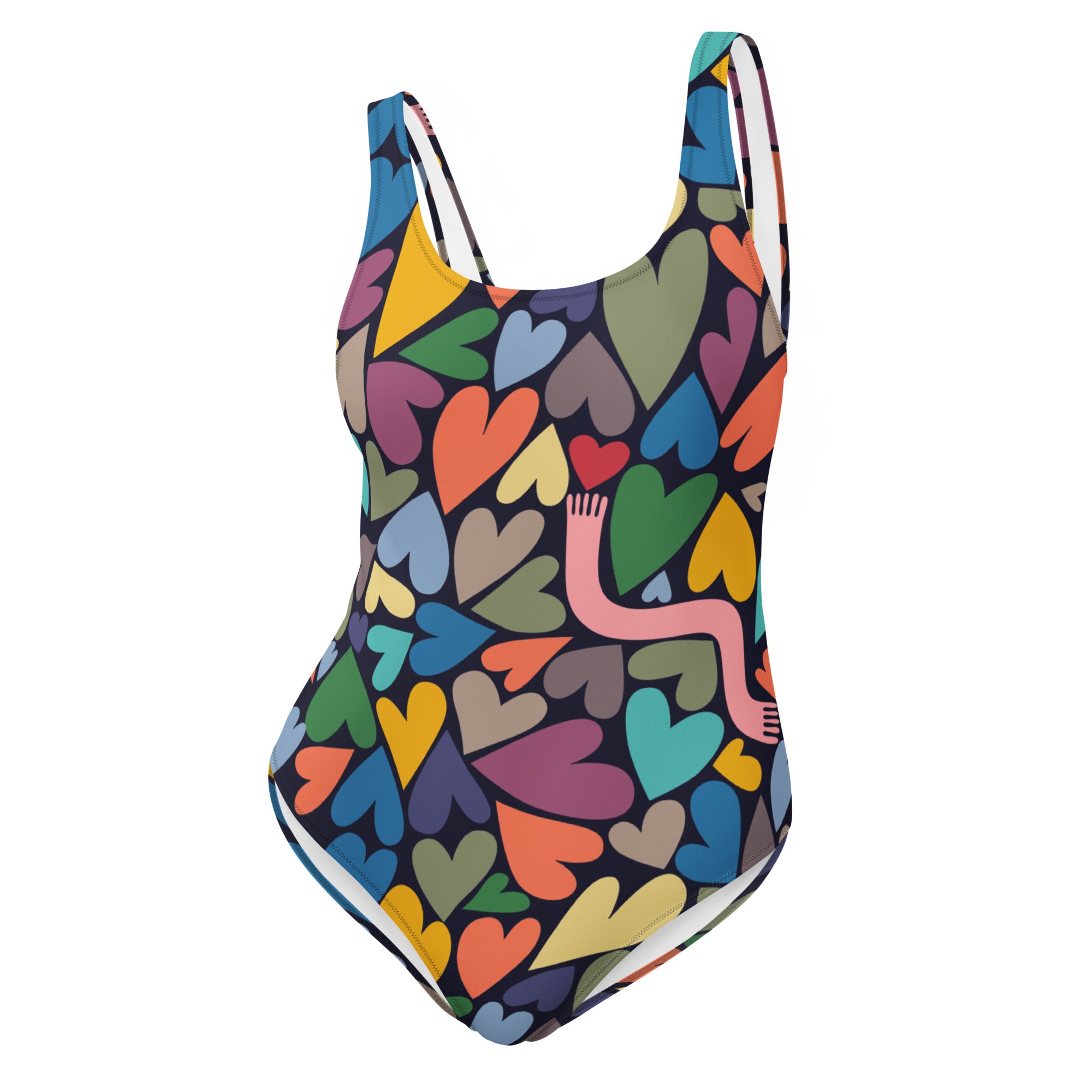Heart Chase One-Piece Swimsuit-Thomas Heinz-PaletTheory