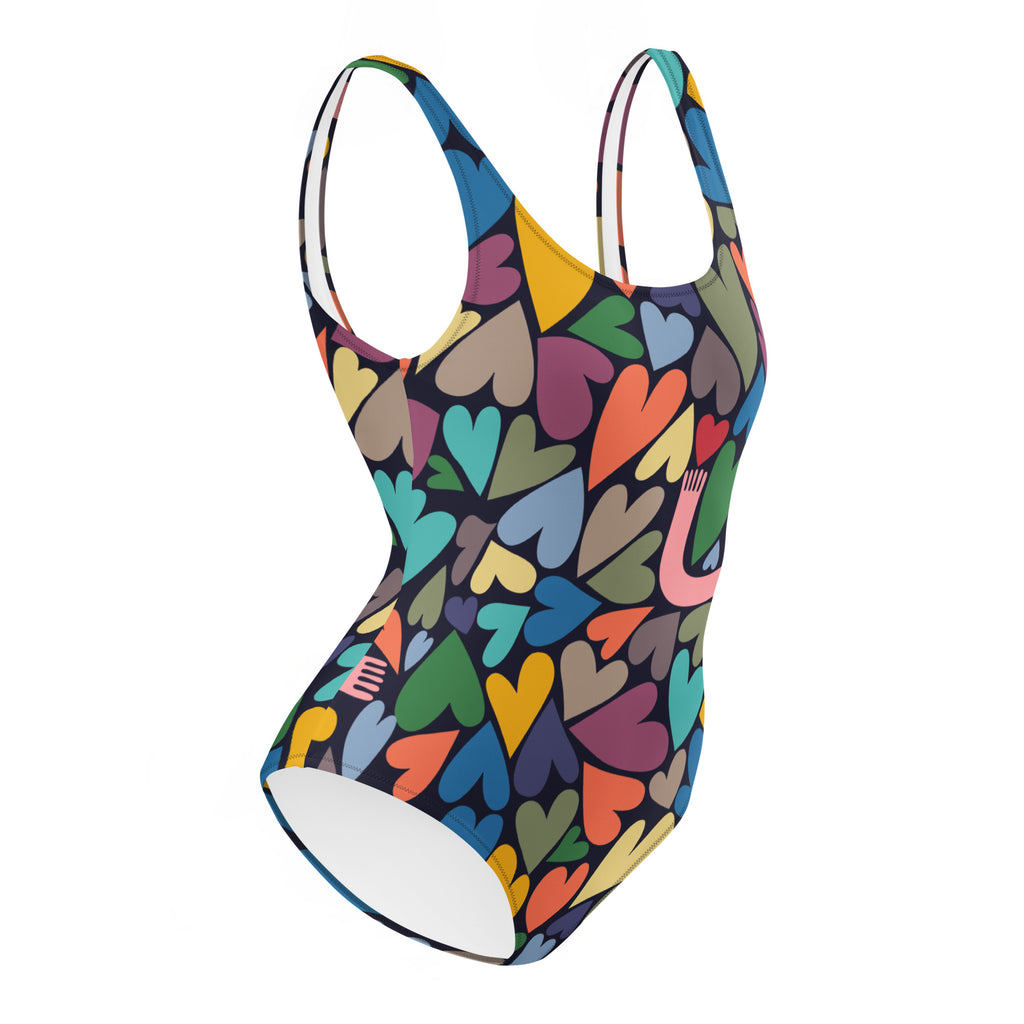Heart Chase One-Piece Swimsuit-Thomas Heinz-PaletTheory