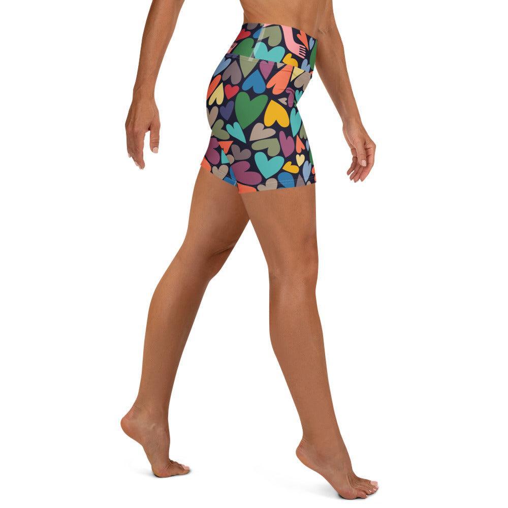 Heart Chase Swim and Yoga Shorts-Thomas Heinz-PaletTheory
