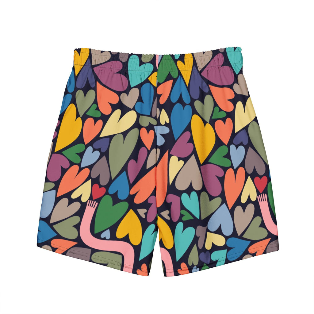 Heart Chase Swim shorts for Men-Thomas Heinz-PaletTheory