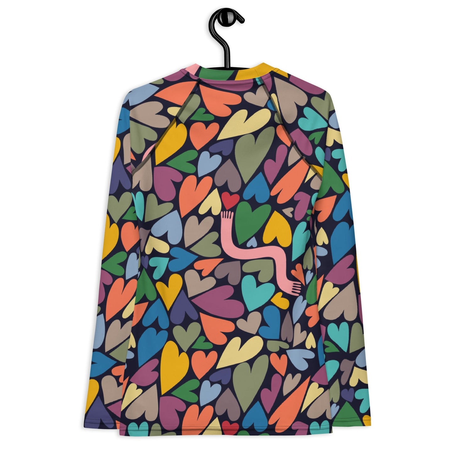 Heart Chase Women's Rash Guard-Thomas Heinz-PaletTheory